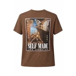 Eighty Eight Brand Short Sleeve Puff Lettering Tee T-Shirt | Size M